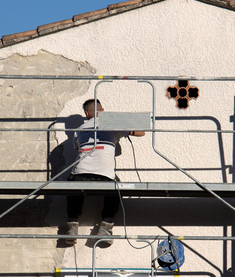 Ravalement de façade à Cernay